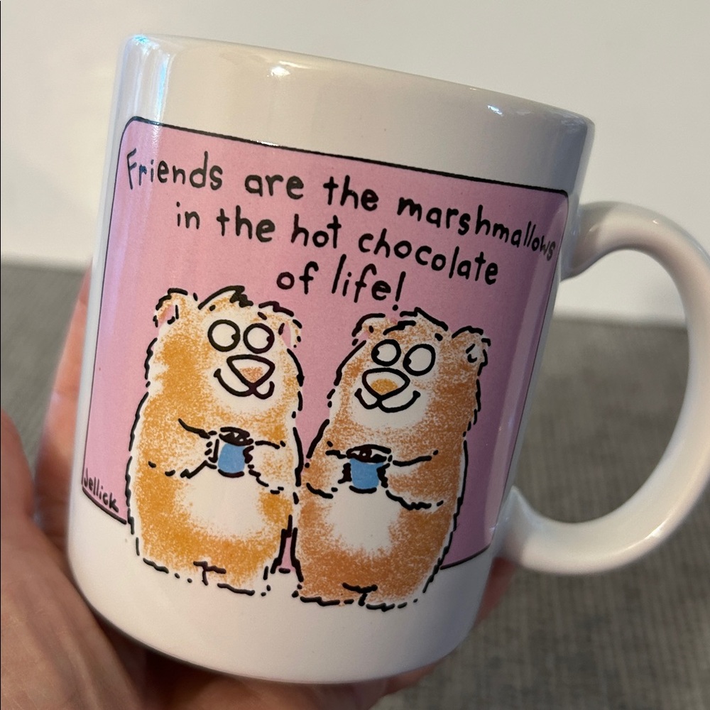 shoebox Greetings mug Friends are the marshmallows in the hot chocolate of life